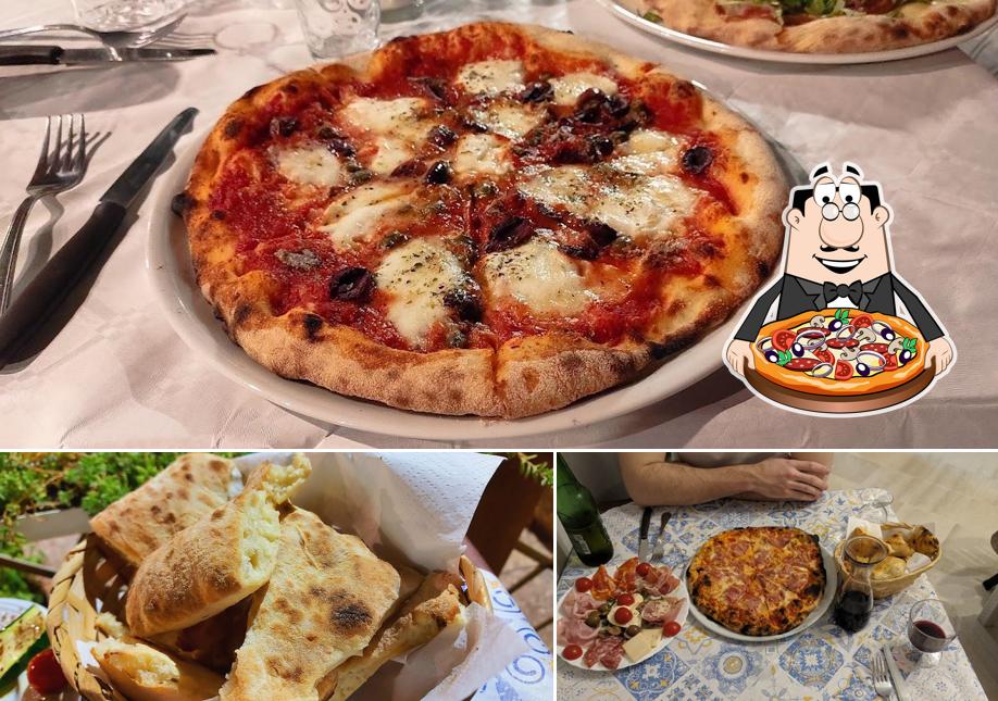 Scegli tra le molte varianti di pizza