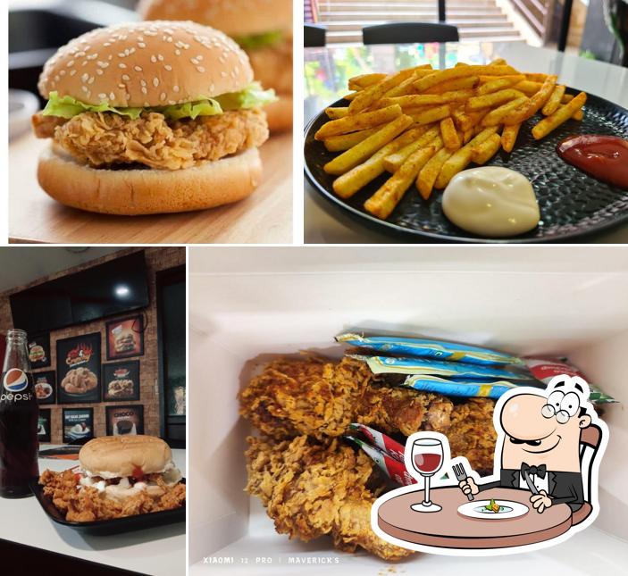 Meals at Gold 'en' crispy