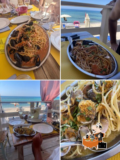 Cozze al La Rena Lounge Bar - spiaggia Li Feruli