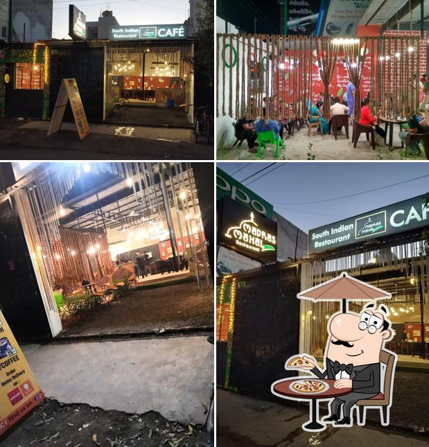 Check out how MADRAS MAHAL looks outside