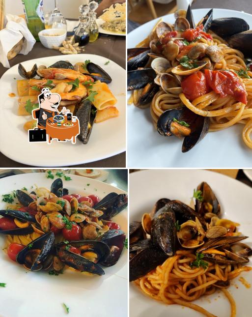 Cozze al Ristorante al gambero rosso