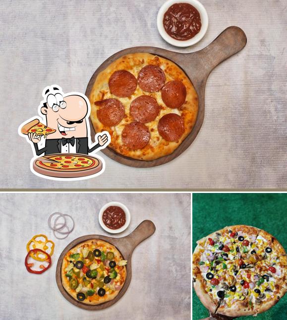 Pick pizza at Zesty Oven