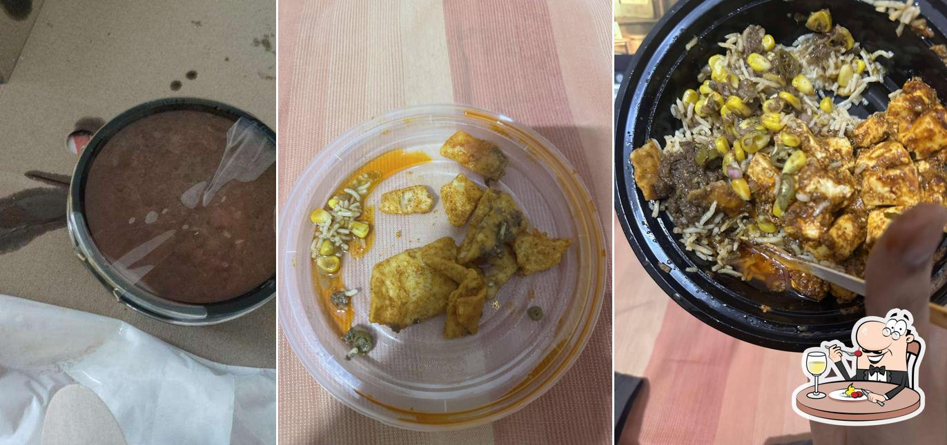 Food at Samosa Party