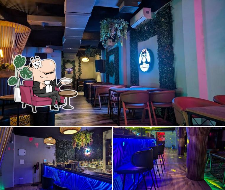 The interior of Wild Monkey Nightlife