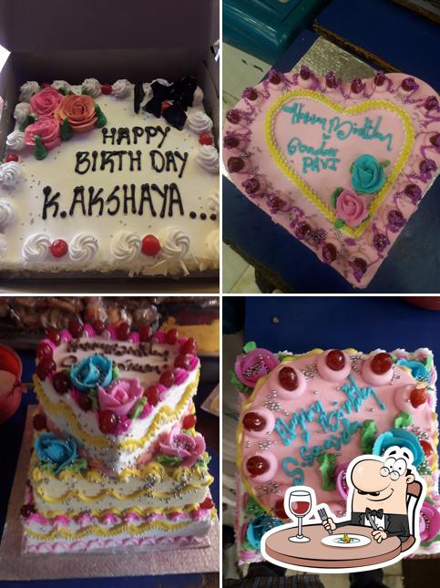 Food at Akshaya Bakery