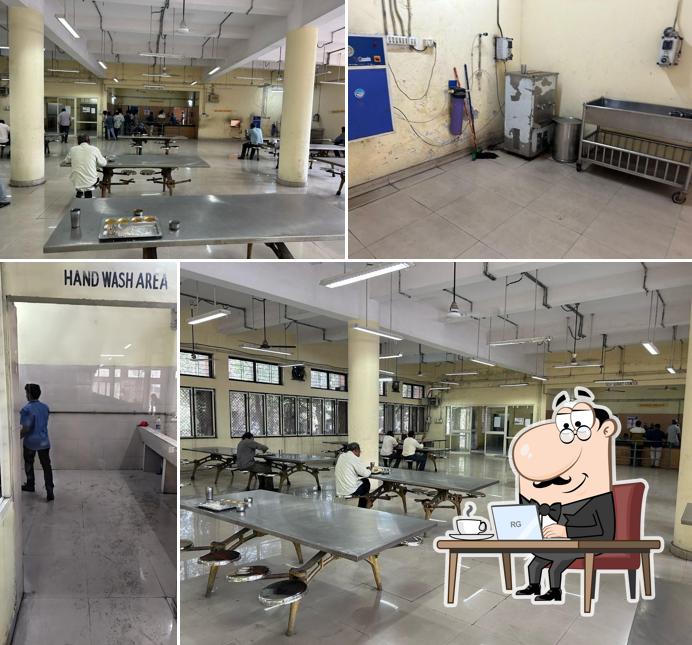 The interior of SMS-2 Canteen