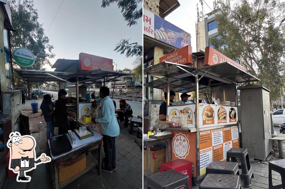 The interior of HL Frankie