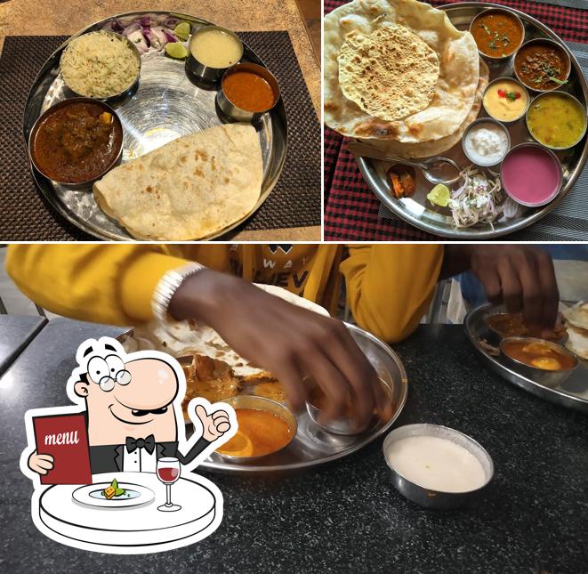 Food at Hotel Mayur Palace Family Restaurant Lodging & Bar