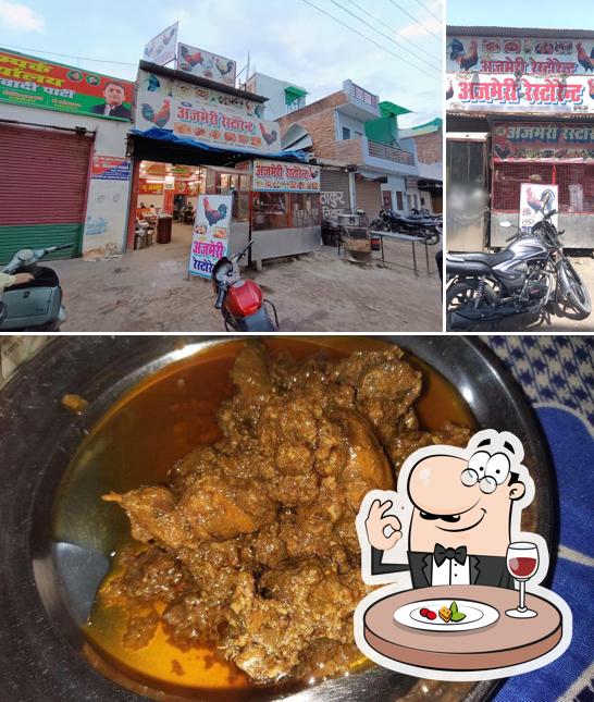 Among various things one can find food and exterior at New Ajmeri Restaurant
