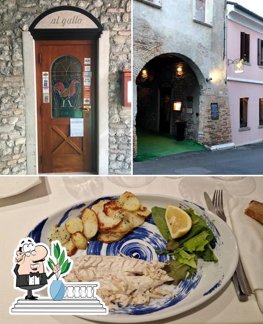 Al Gallo si caratterizza per la esterno e cibo