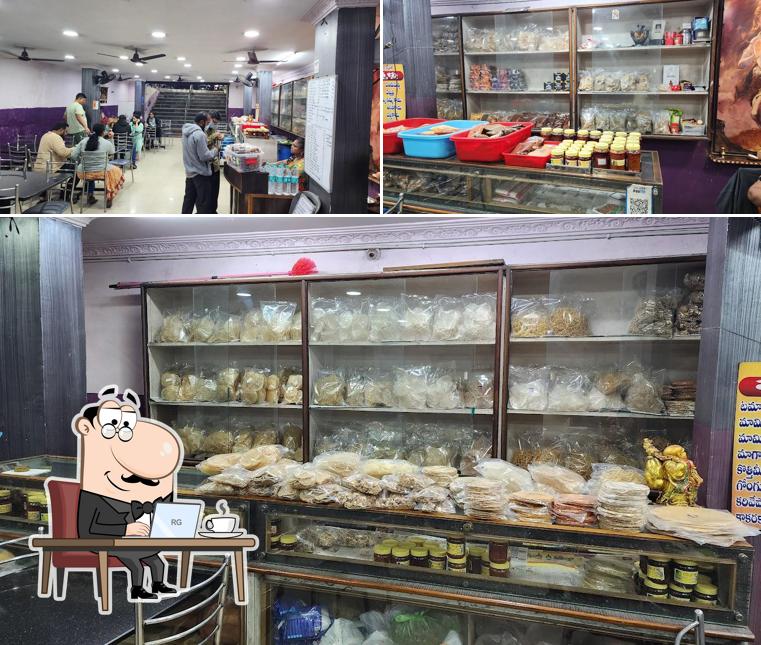 This is the photo depicting interior and food at SSS Good Foods