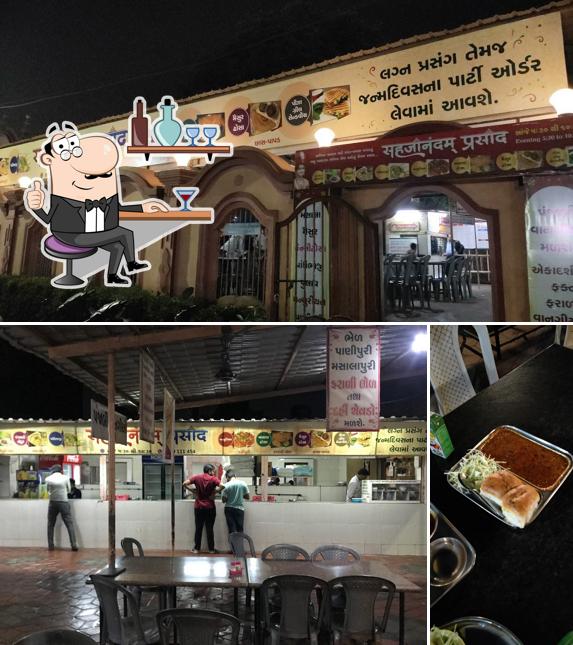 Check out how Sahajanand Prasad Restaurant looks inside