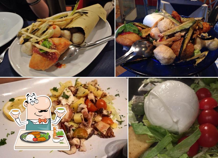 Platti al Trattoria Da Adriano