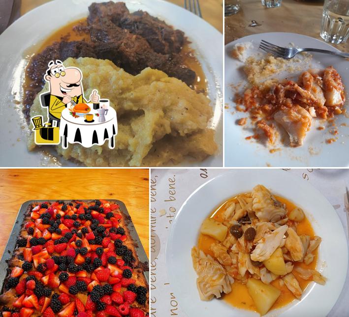 Platti al Trattoria Castelletto