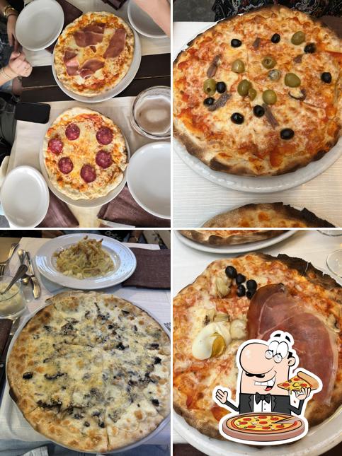 Prova una pizza a Hostaria I Fratellini