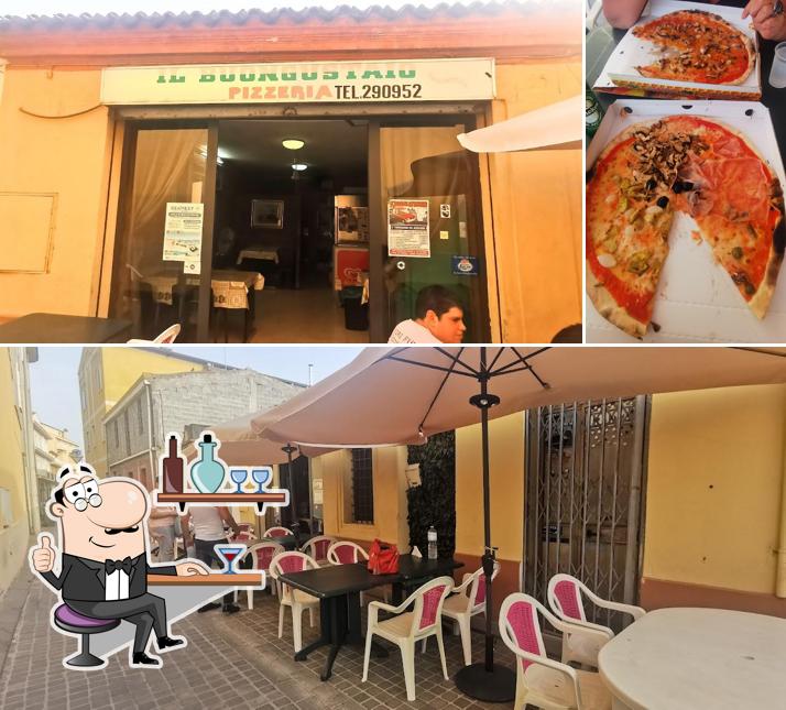 Il Buongustaio Pizzeria si caratterizza per la interni e pizza