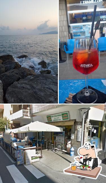 Sole Luna Bar Gelateria si caratterizza per la cibo e interni