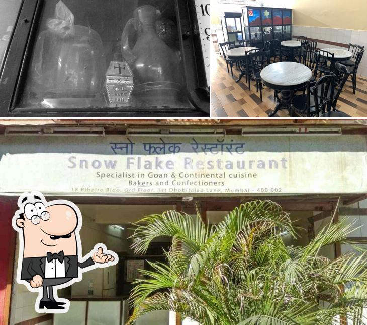 Check out how Snow Flake Restaurant looks inside