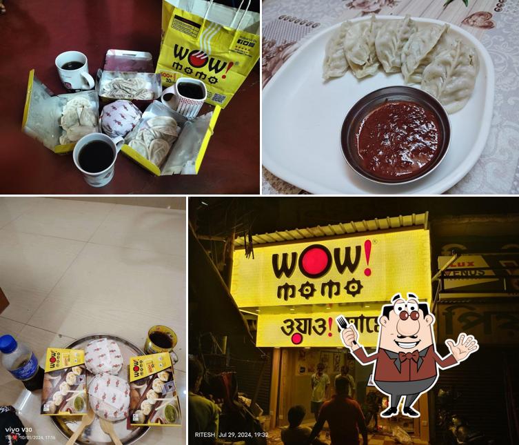 Food at Wow! Momo