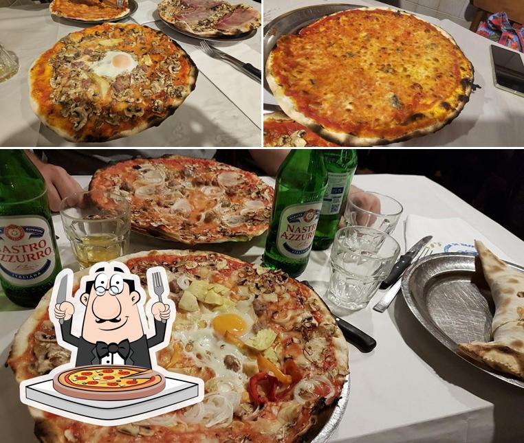 Prenditi tra le svariate varianti di pizza