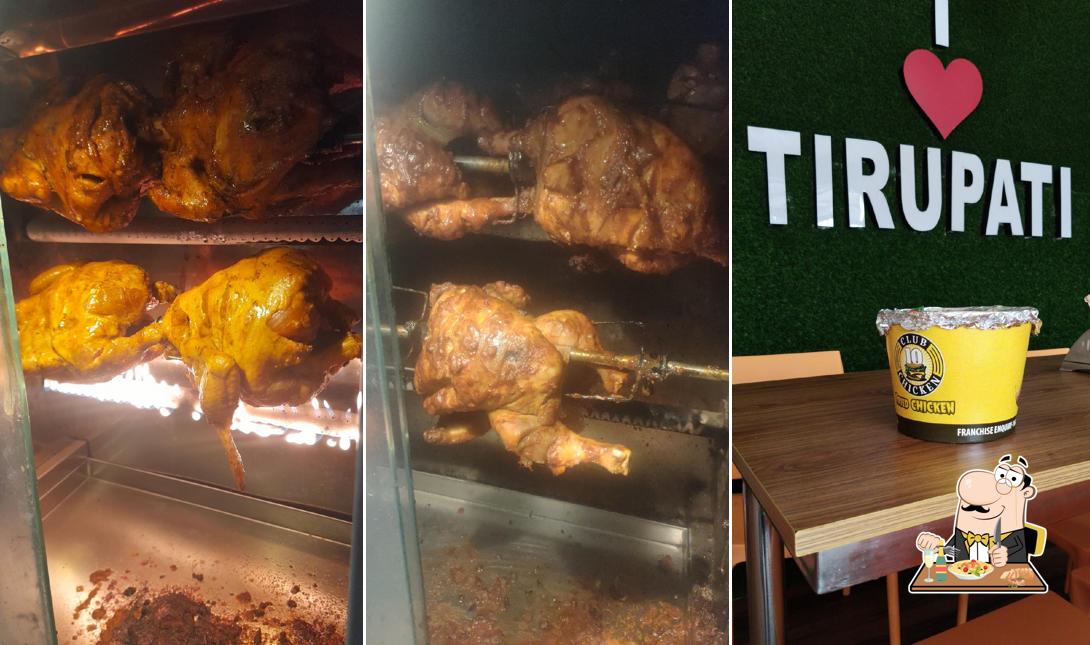 Meals at Club 10 chicken