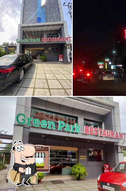 Enjoy the view outside GREEN PARK RESTAURANT