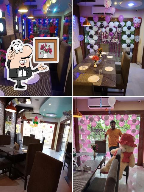 The interior of Indian Heartbeat Restaurant