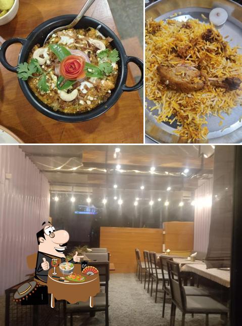 The picture of Maya Bazaar’s food and interior