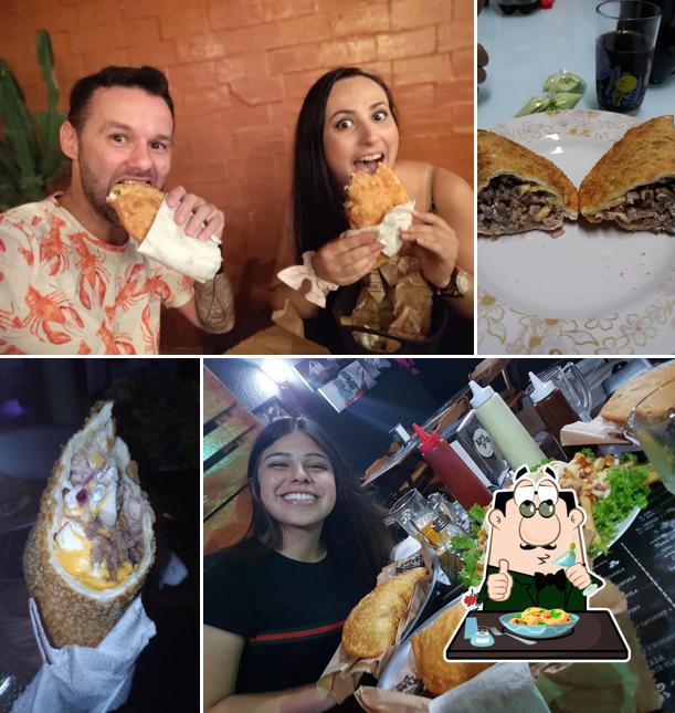 Platos en Pastelaria Santa Larica Blumenau