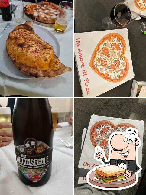 Toast al formaggio al Trattoria Pizzeria L'Ancora
