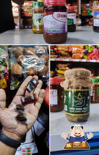 Take a look at the image showing food and interior at Vadakkedath Stores (Bakery)