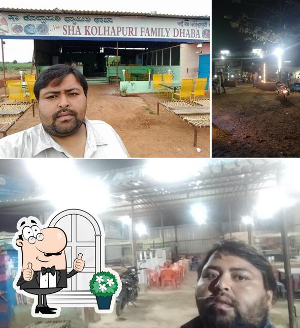 The exterior of Apna jai hind Kolhapuri Family Dhaba Punjabi Restaurant Harihar