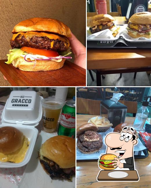 Experimente um dos hambúrgueres servidos no Gracco Burger Ibiporã