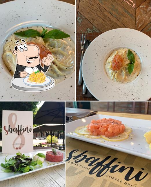 Spaghetti alla carbonara al Sbaffini - Urban Food & Coffee Break - Colazioni, Aperitivi e Pranzi di Lavoro