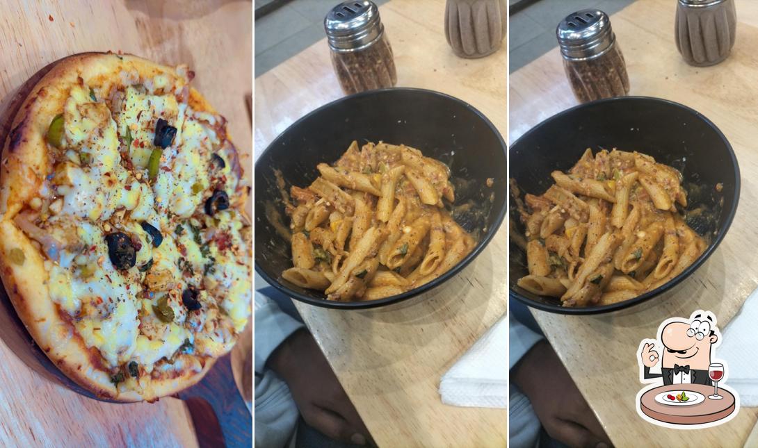 Food at IRC Pizza Cafe