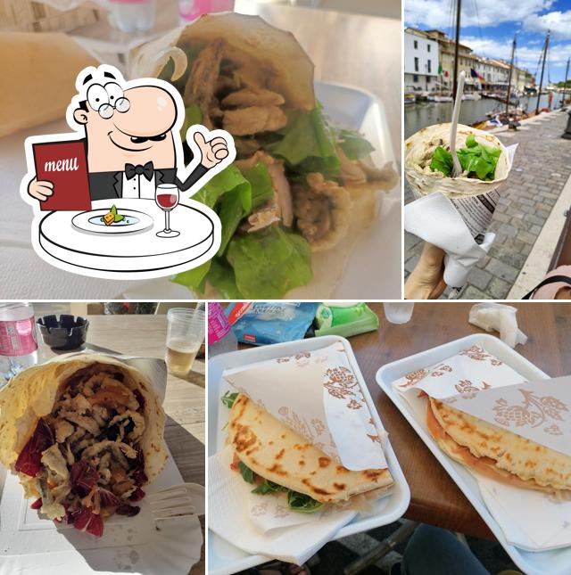 Cibo al Piadineria A-sisters