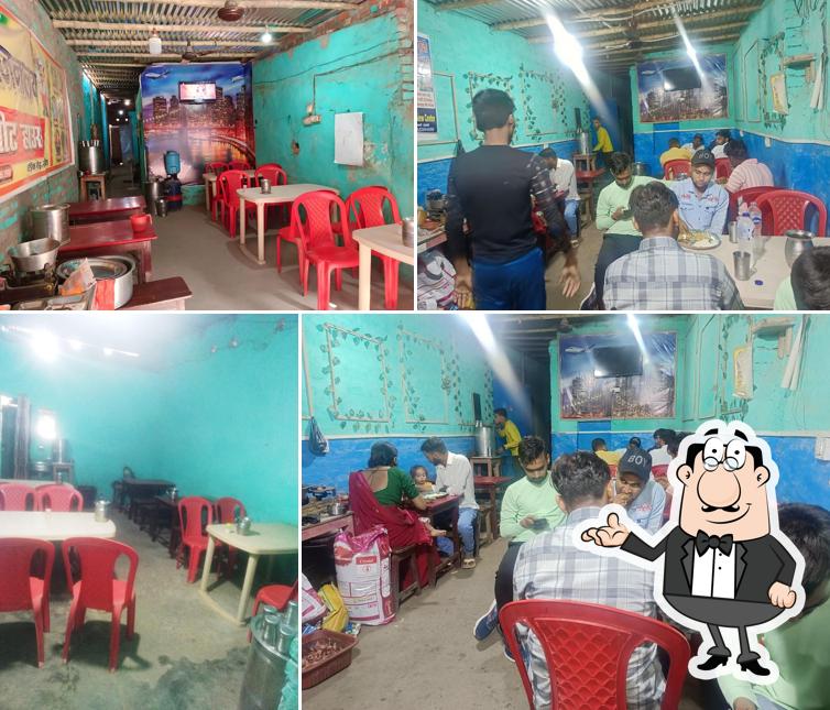 The interior of RANGOLI MEAT HOUSE & BHOJNALAY