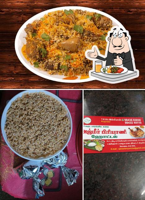 Meals at Ajmeer Biryani