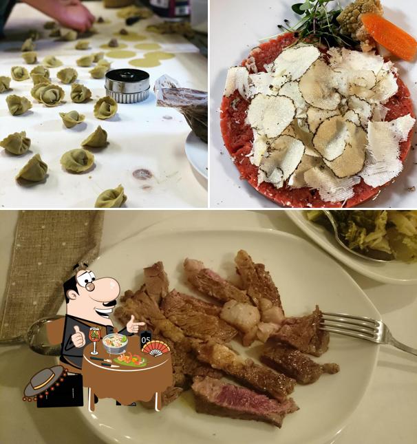 Platti al Osteria Melograno