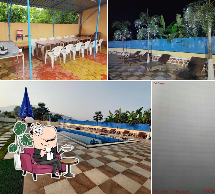 The interior of Shri Radhamai Mangal Karyalay