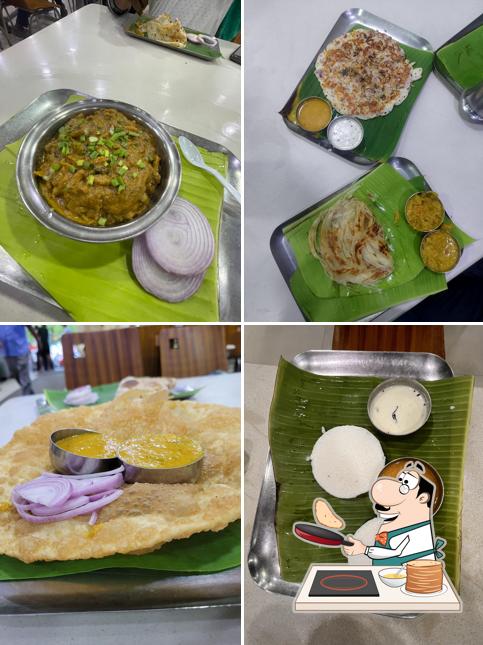 Pancakes at Sri Komala Vilas Pure veg Hotel