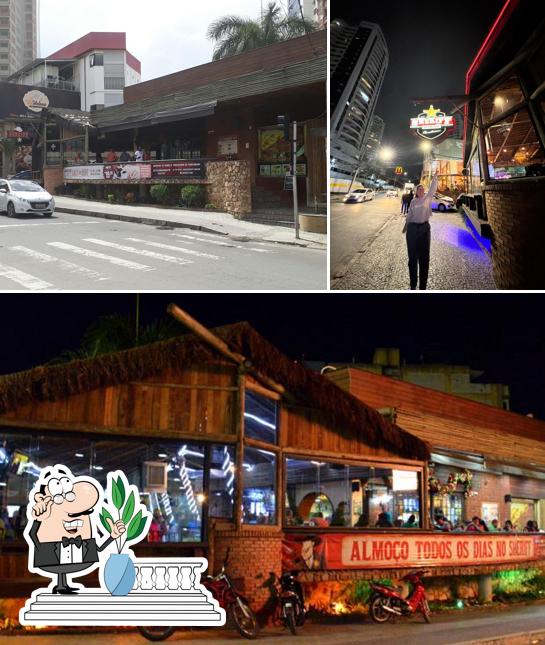 O exterior do Sheriff Restaurant