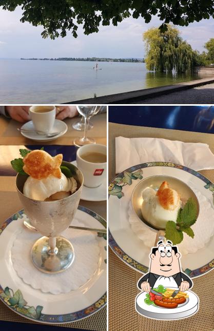 La immagine della cibo e esterno di Seegarten