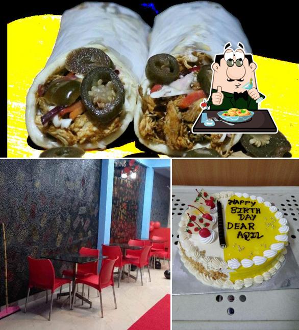 The restaurant's food and interior