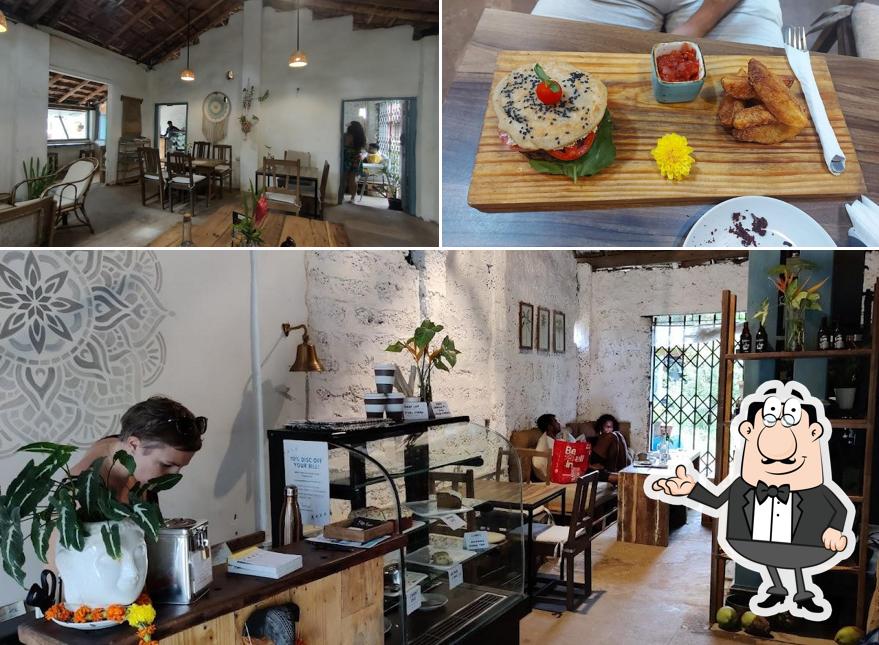 The interior of The Mill Cafe