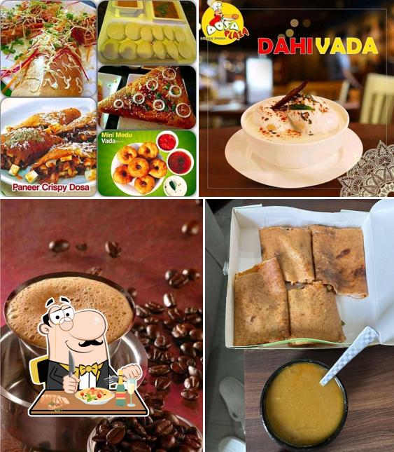 Food at Dosa Plaza