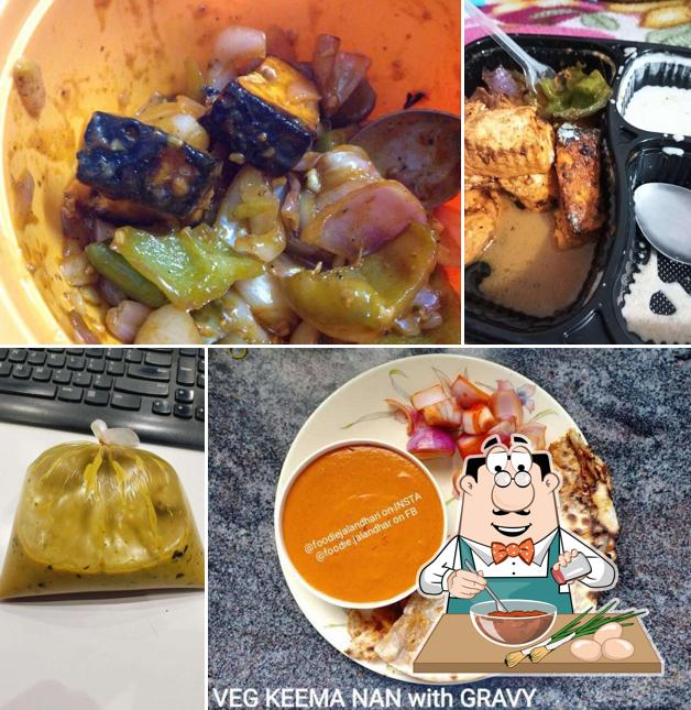 Ravioli at Baithak dhaba