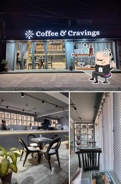 The interior of Coffee & Cravings