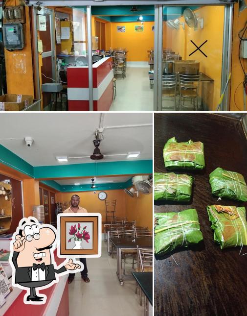 The interior of MADURAI BUN PAROTTA