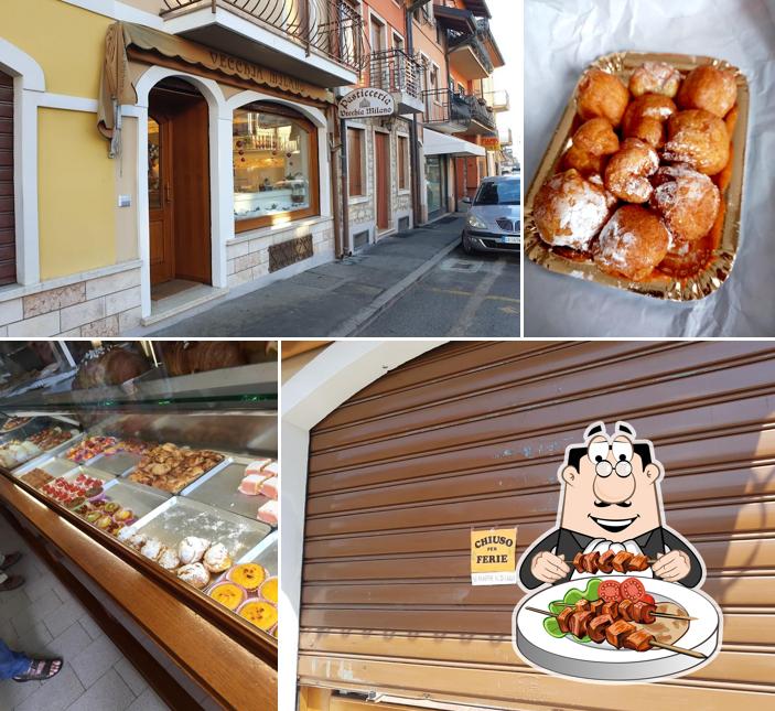 Cibo al Pasticceria Vecchia Milano